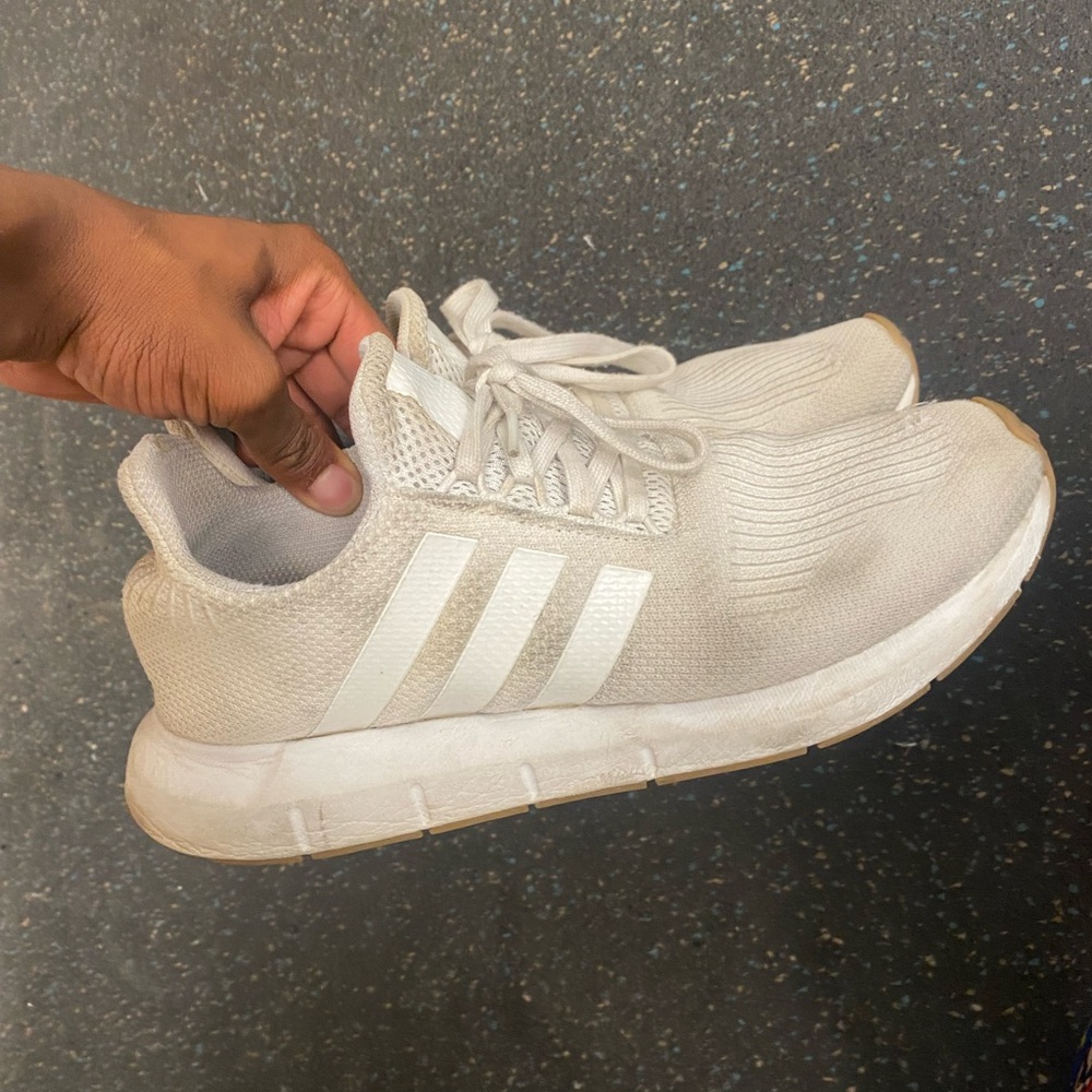 White adidas cheap